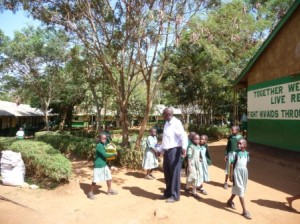 Lean in Kenia - de binnenplaats