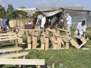 Lean in Kenia - werk voor de lokale timmerman